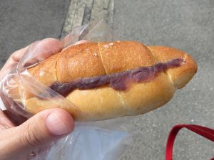 小倉あん塩パン：小麦の郷