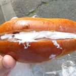 ミルクココアクリームのコッペ：小麦の郷ライフ伏見深草店