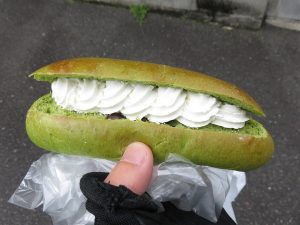 抹茶あずきホイップ：ブーランジェリーモリモリ