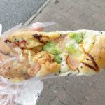 しょう油マヨで仕上げた枝豆パン：小麦の郷ライフ伏見深草店