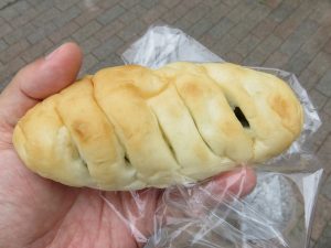 もちもちうぐいす豆パン：こぱん