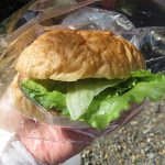 ボローニャソーセージのゆだねバーガー：パンドキ