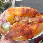 夏野菜とあらびきソーセージピザ：志津屋京阪三条店