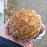香ばしきなこのメロンパン：ミヤノハンドメイドベーカリー