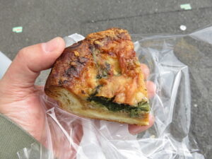 春菊とベーコンのキッシュ：fagot