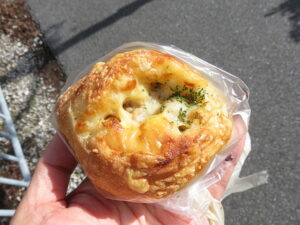 ホタテとチーズのホワイトソース：グリュックドゥフト