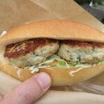 れんこんつくねハンバーグのコッペパンサンド：小麦の糀
