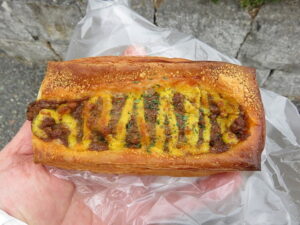 キーマカレークロワッサン：ノスタルジックセピア